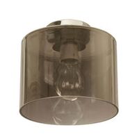 DIY Batten Fitting CLR Glass OBLONG OD180mm w/Chrome