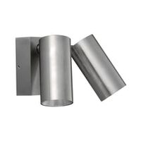 D/ADJ Pillar LED Titanium Anod Alum 3K / 4K/ 5.5K (2 x 850 Lm) IP65 16W w/sensor