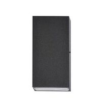 PILLAR Up/Dn 2x3W RECT Bronze 3K IP65 Flush Mount 2x300 Lm