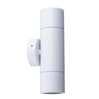 PILLAR FIXED 12V MR16 Wh IP65 RND B/Plate