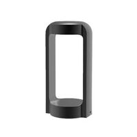 BOLLARD 13W RECT Dark Grey 3K IP65 H800mm 530 Lm
