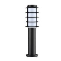 BOLLARD SHORT SS304 ES (Max 18W) BLK LOUVERED IP44