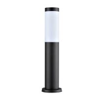 BOLLARD LONG SS304 ES (Max 18W) BLK IP44