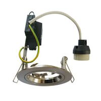 D/L FITTING FIXED GU10 RND S/C 70mm w/Lampholder F&P