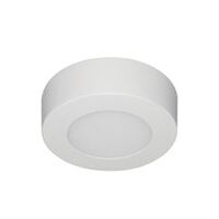 OYSTER DIMM LED S/M WH RND TRI 6W 3K/4K/5K 480LM 120mm IP40