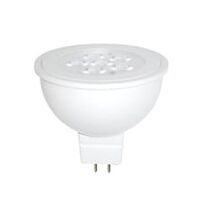 GLOBE LED 12V AC/DC MR16  6W 5000K Wh 495 Lm