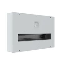 Metal 18 Pole DIN Loadcentre Surface mount