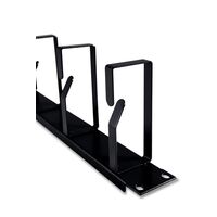 CERTECH 1RU Metal Cable Management Bar, 105mm Deep