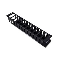 CERTECH 2RU Metal Cable Management Bar w/ Cover