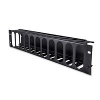 CERTECH 2RU Metal Cable Management Bar w/ Cover