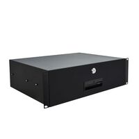 CERTECH 3RU Lockable Rackmount Drawer, 350mm Deep