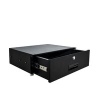 CERTECH 3RU Lockable Rackmount Drawer, 350mm Deep
