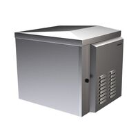CERTECH 9RU 400mm Deep Stainless Steel Outdoor Wall Mount Cabinet, IP45 Rated