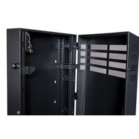 CERTECH Vertical Wall Mount Cabinet 2RU Horizontal, 4RU Vertical