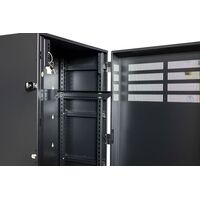 CERTECH Vertical Wall Mount Cabinet 2RU Horizontal, 6RU Vertical