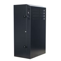 CERTECH Vertical Wall Mount Cabinet 2RU Horizontal, 8RU Vertical