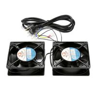 CERTECH Replacement Fan Kit for Wall Mount Racks