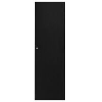 CERTECH Solid Steel Door for 42RU 600mm Wide Premier Series Racks, w/ Small Round Lock