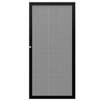 CERTECH Perforated Steel Door for 27RU 800mm Wide Premier Series Racks, w/ Small Round Lock