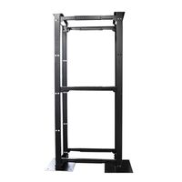18RU 4 Post Depth Adjustable Open Rack