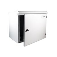 CERTECH 9RU 400mm Deep Outdoor Wall Mounted Rack. IP65 Rated