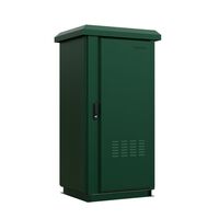 CERTECH 27RU 600mm Deep Outdoor Freestanding Cabinet. IP45 Rated, Forest Green **Made to Order**
