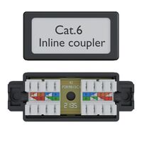 Cat6 UTP Inline Coupler, Punch Down.