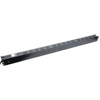 CERTECH Vertical PDU, 15 x 10 Amp 3 Pin Outlets w/ 10 Amp Plug