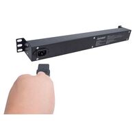 Jackson Industries 1RU 6 Outlet Horizontal PDU