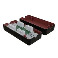 Cat6A UTP Inline Coupler, Punch Down.