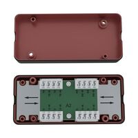Cat6A UTP Inline Coupler, Punch Down.