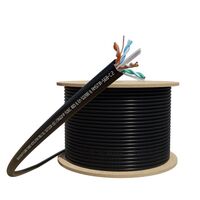 CERTECH 305M Cat6 U/UTP Solid External (Above Ground) Cable