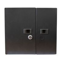 48 Core Lockable Fibre Wall Enclosure