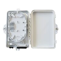 6 Core Fibre Outdoor Wall Enclosure, IP55 Rated