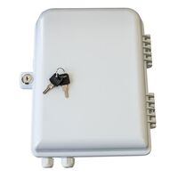 12 Core Fibre Outdoor Wall Enclosure, IP55 Rated