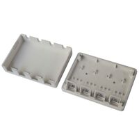 Four Port Unequipped Surface Mount Box
