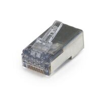 Platinum Tools ezEX44 Shielded CAT6 Connector w/ Internal Ground, 50pc Jar