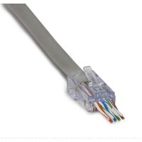 Platinum Tools ezEX48 RJ45 CAT6A Connector, 100pc Jar