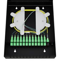 12F MPO to SCA Loaded Wall Mount Enclosure