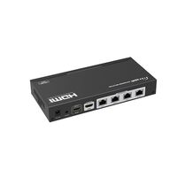 1 x 4 HDMI PoE Extender Splitter over Cat6. 1080p to 60 Metres, 4K@60Hz to 30 Metres