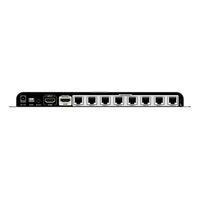 1 x 8 HDMI PoE Extender Splitter over Cat6 to 40m, 1080p