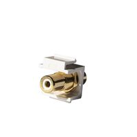 CERTECH White RCA to RCA Keystone