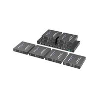 1 x 8 HDMI PoC Extender Splitter over Cat6, 4K@60Hz to 70 Metres