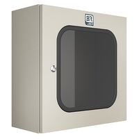 Monarch IP 400Hx600Wx400D IP66 St 7032 VW Glass