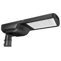 150W Zorro 2 area light 150lm/W, pole mount included for horizontal & vertical mounting, fits 60mm OD round pole, black/Grey