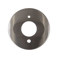 Stanilite Single Point Platinum Emergency Spitfire Single LED Round Trim Stainless Steel