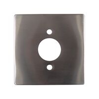 Stanilite Single Point Platinum Emergency Spitfire Single LED Square Trim Stainless Steel
