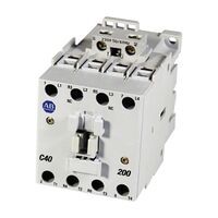 Allen-Bradley 100C Contactor 22kW 3Pole 200VAC Coil 1NO Contact Auxiliary