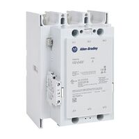 Allen-Bradley 100E Contactor 220kW 3Pole 48-130V AC/DC EI Coil 1NO 1NC Auxiliary