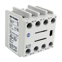 Allen-Bradley 100C Auxiliary Contact with 1NO  Contact 1Early Make 1NC Contact 1Late Break Top Mount